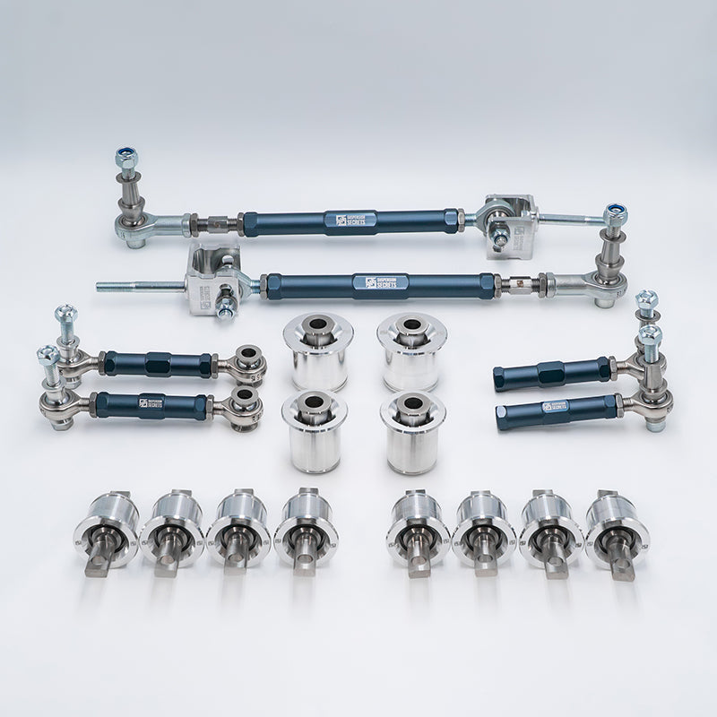 Suspension Secrets full kinematics kit, toe arms, tie rod ends, end links and 12 monoball bushes - Suspension Secrets