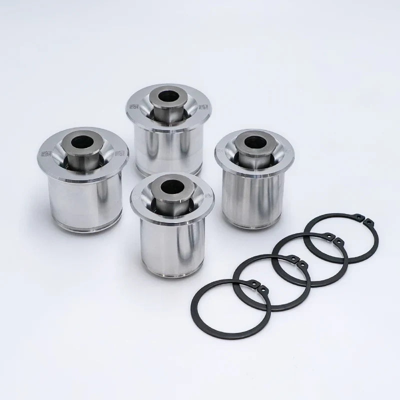 Suspension Secrets rear lower control arm monoball bushes, set of 4 with circlips - Suspension Secrets