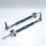 Suspension Secrets adjustable rear toe arms with billet subframe brackets, left and right pair - Suspension Secrets Thumbnail