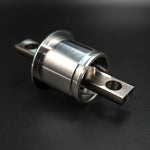 Suspension Secrets upper monoball bush, end view showing the bearing inside the housing - Suspension Secrets Thumbnail