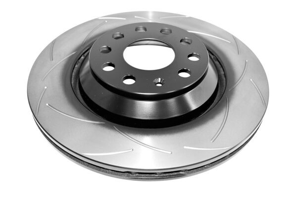 DBA T2 Street Slotted Rear Rotors Pair – Volkswagen Golf R Mk7 / GTI Mk7 Mk8 / Audi S3 8V 8Y / Tiguan R – 310 x 22mm