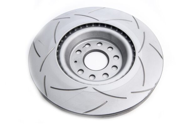 DBA T2 Street Slotted Front Rotors Pair – Audi S3 8V / Volkswagen Golf R Mk7 / GTI Mk8 – 340 x 30mm