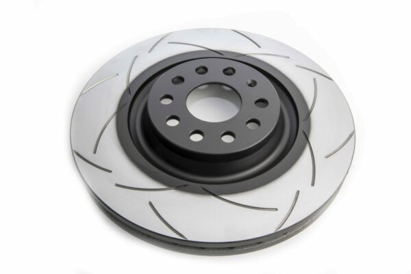 DBA T2 Street Slotted Front Rotors Pair – Audi S3 8V / Volkswagen Golf R Mk7 / GTI Mk8 – 340 x 30mm