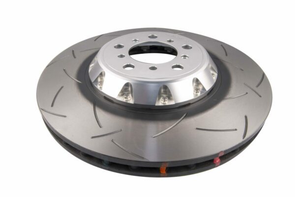 DBA T3 5000 2-Piece Slotted Front Rotors Pair – BMW M2 F87 / M3 F80 / M4 F82 F83 (Non-Ceramic) – Silver