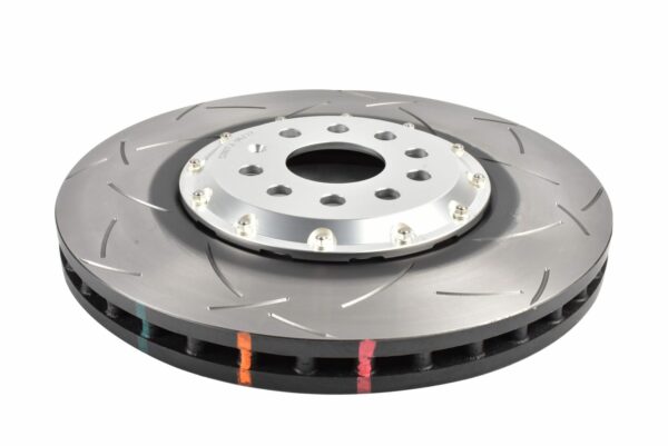 DBA T3 5000 2-Piece Slotted Front Rotors Pair – Audi S3 8Y / Volkswagen Golf R Mk8 / Tiguan R – 357 x 34mm