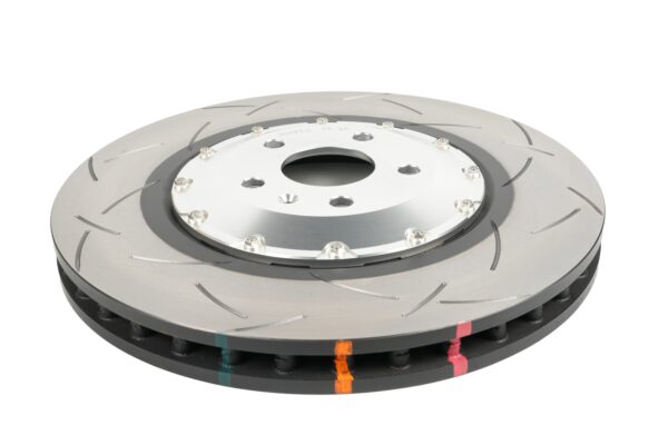 DBA T3 5000 2-Piece Slotted Front Rotors Silver Pair – Audi RS3 8Y / RSQ3 20+ – 374 x 36mm