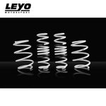 LEYO lowering springs – Golf R Mk7 – set of four white springs on black background - LEYO Thumbnail