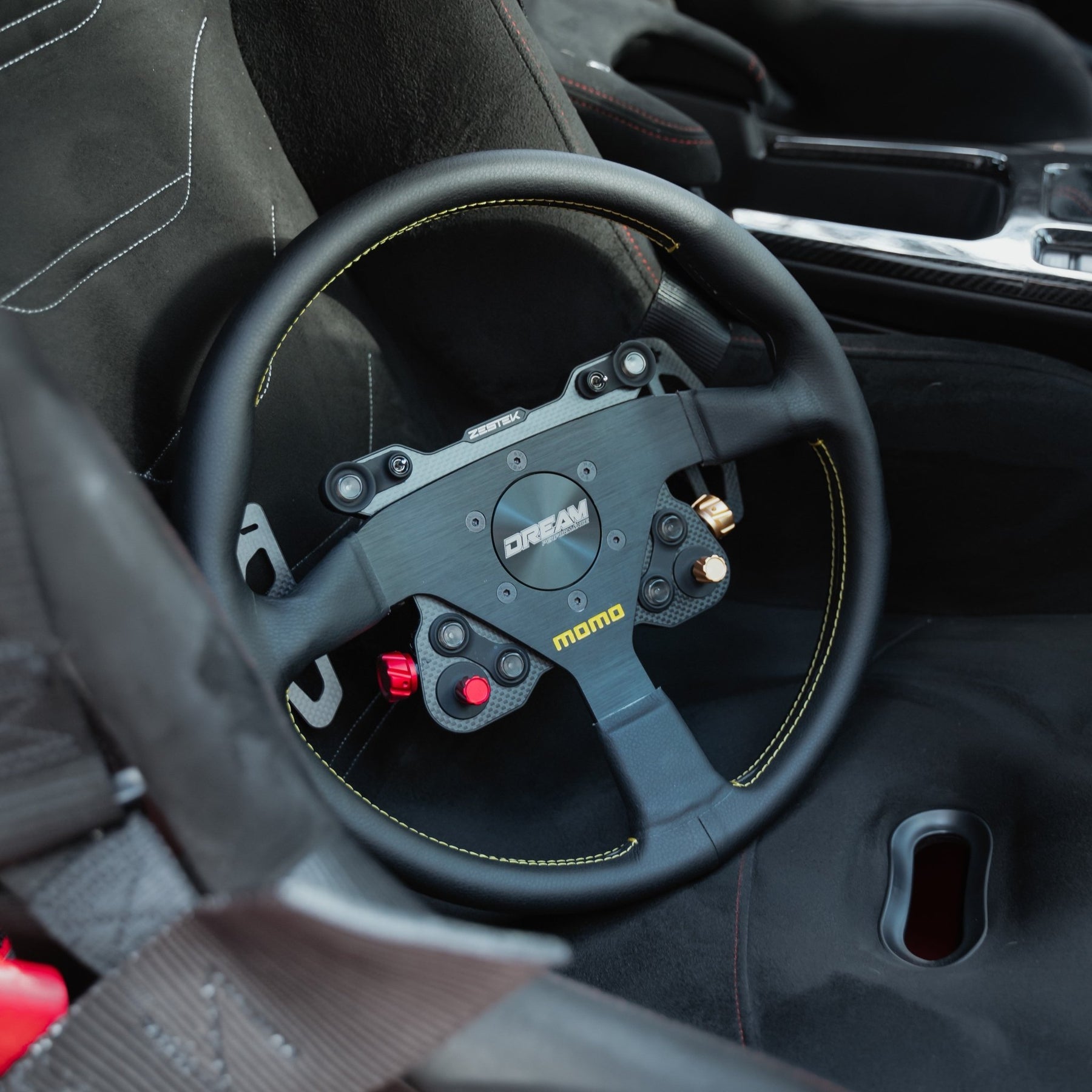 Zestek Racing Steering Multi-Coloured Knobs - Chicane Australia