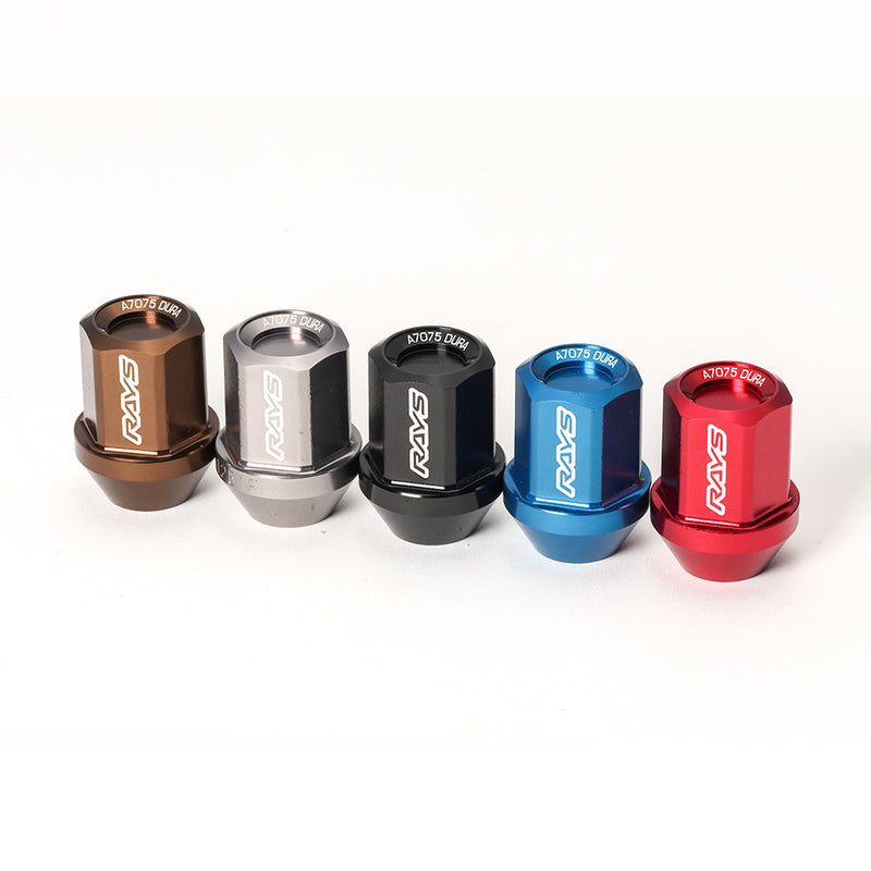 Rays Dura-Nuts L32 Straight Type – M12x1.5 (4 Piece Set) - Rays