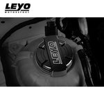 LEYO billet coolant cap – Golf Mk7 – fitted to coolant tank - LEYO Thumbnail