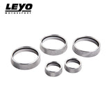 LEYO Billet Aluminium Knob Set 5pc (Silver) - Volkswagen