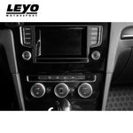 LEYO billet aluminium knob set 5pc – fitted to VW Golf Mk7 climate controls - LEYO Thumbnail