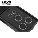 LEYO billet aluminium knob set 5pc – rings in presentation box - LEYO Thumbnail