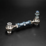 Suspension Secrets rear drop link on a dark background, showing the stud end and spacer end - Suspension Secrets Thumbnail