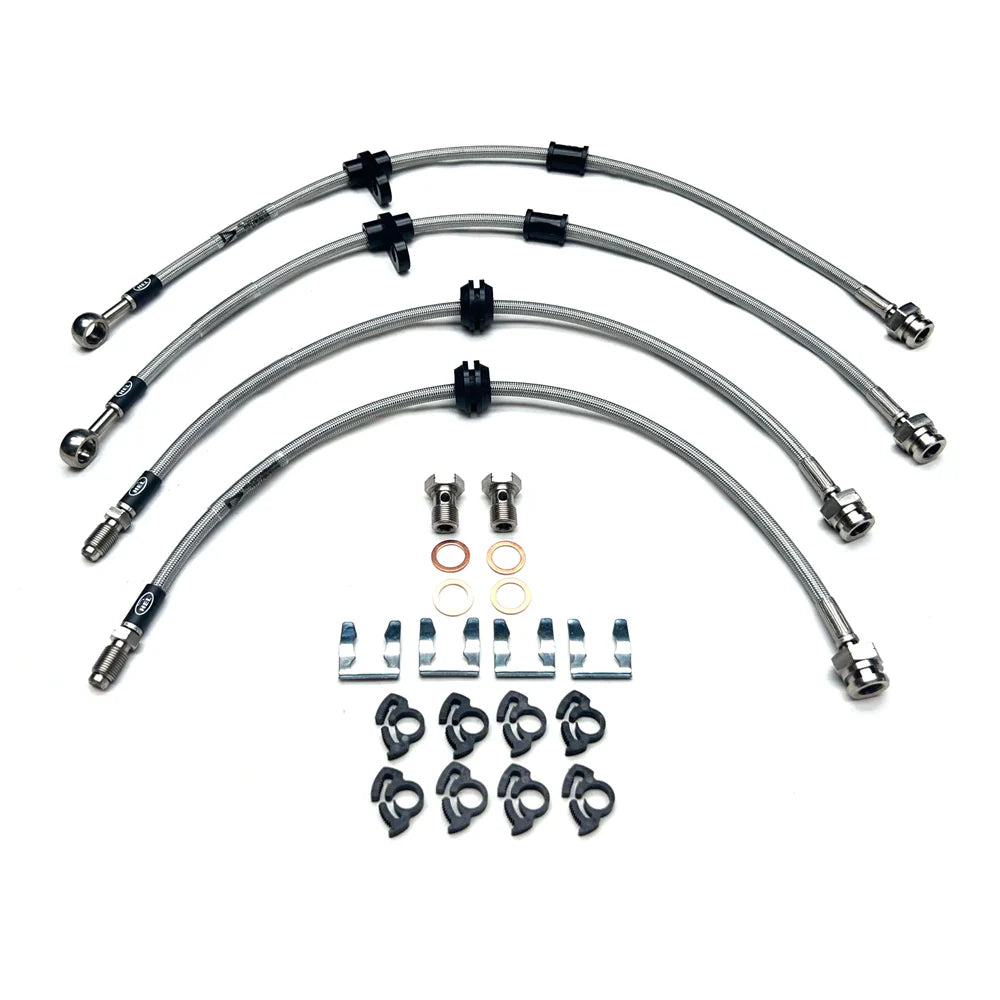 HEL Performance Braided Brake Line Kit – Ford Focus RS Mk3 2016–2018 (Brembo)