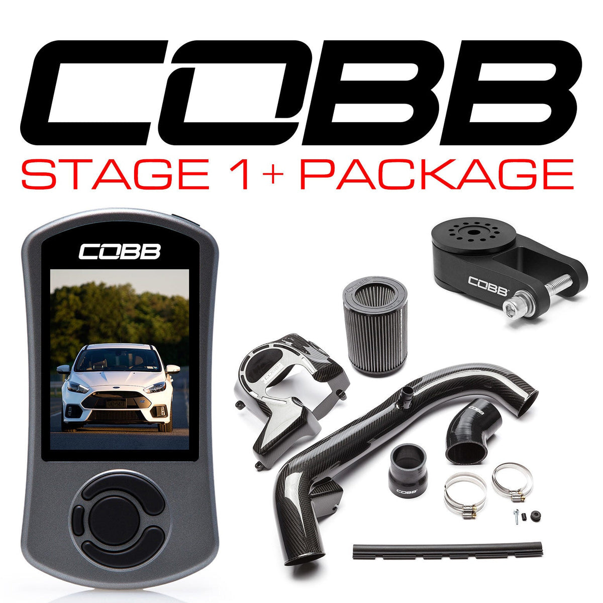 COBB Tuning Stage 1+ Carbon Fibre Power Package - Ford Focus RS (LZ) - Image 2