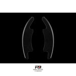 LEYO Select Shift paddle shift extensions – Ford Mustang – black pair rear view - LEYO Thumbnail