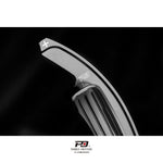 LEYO Select Shift paddle shift extension – Ford Mustang – black paddle close-up with PD logo - LEYO Thumbnail