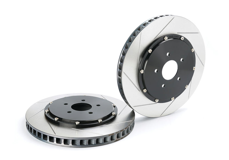 Paragon 2-Piece Front Brake Rotor Pair - Nissan 370Z Z34 / Nissan Z - 355x32mm - Chicane Australia - Paragon