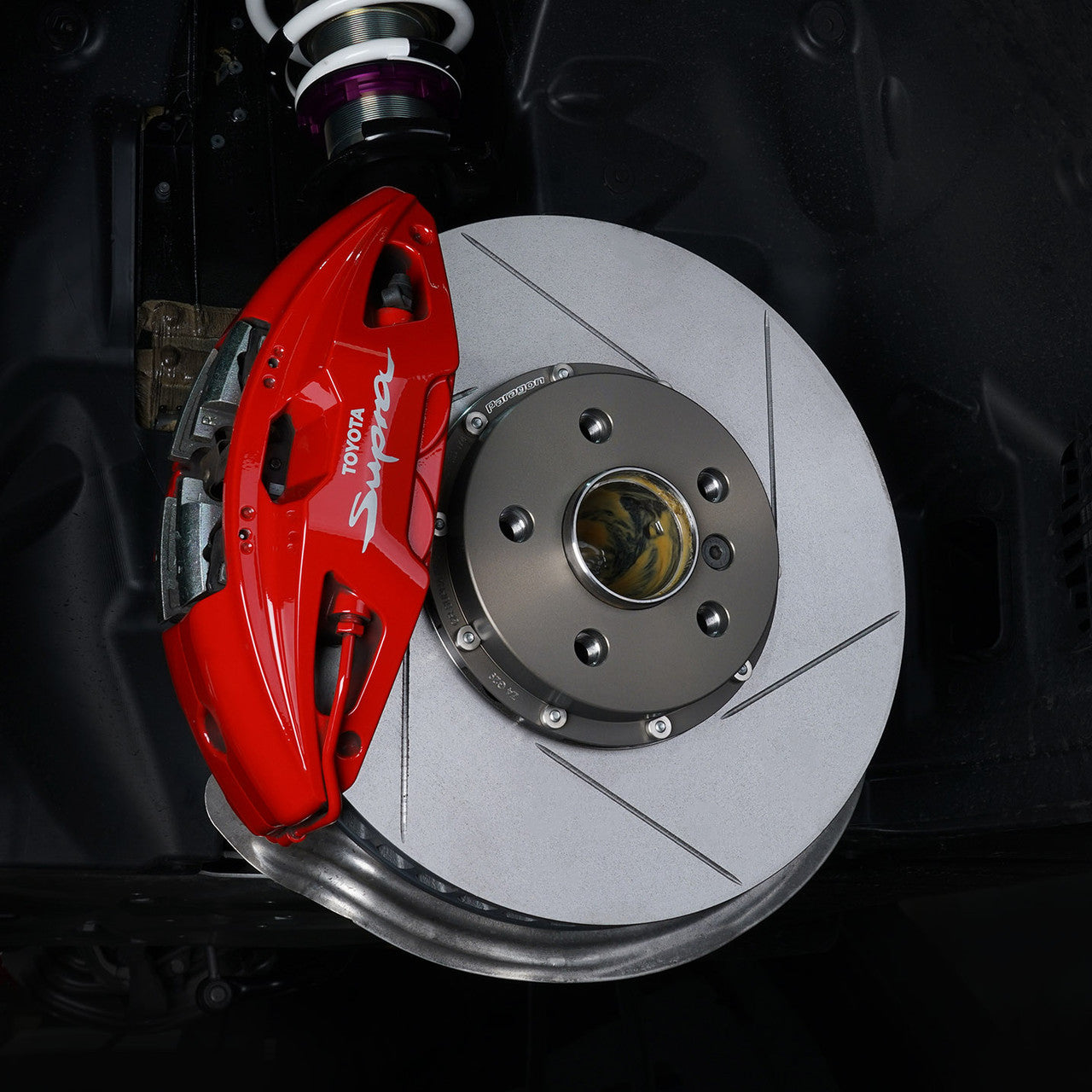 Paragon 2-Piece Front Brake Rotor Pair - Toyota GR Supra Mk5 3.0 / BMW Z4 G29 / M Sport G-Series - 348x36mm - Chicane Australia