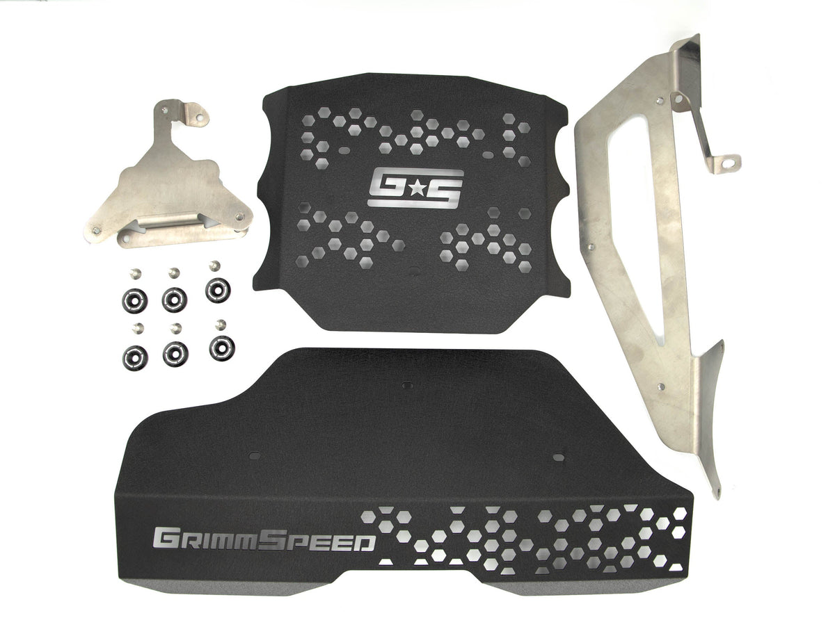 GrimmSpeed 2nd Gen Pulley and Engine Cover Kit - Subaru BRZ (ZC6/ZD8) / Toyota GR86 (ZN8)