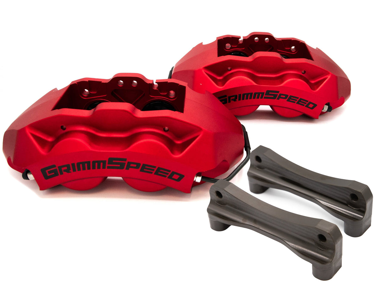 GrimmSpeed 4-Piston Brake Caliper Kit - Subaru BRZ (ZC6/ZD8) / Toyota GR86
