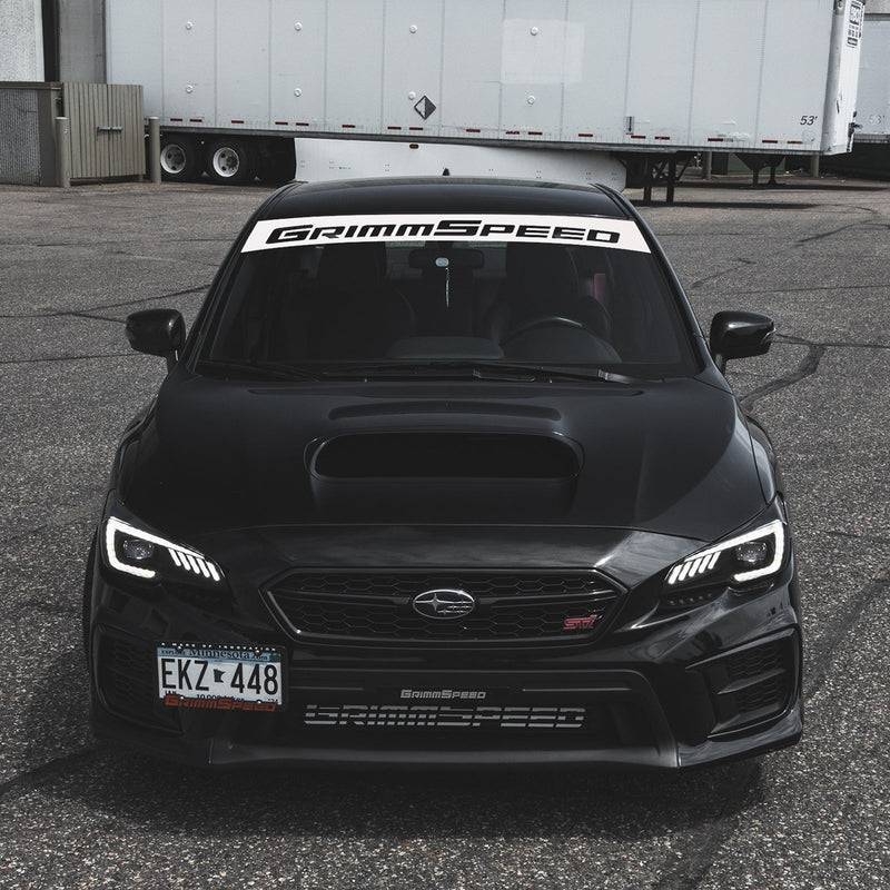 GrimmSpeed Windshield Banner - Universal - GrimmSpeed