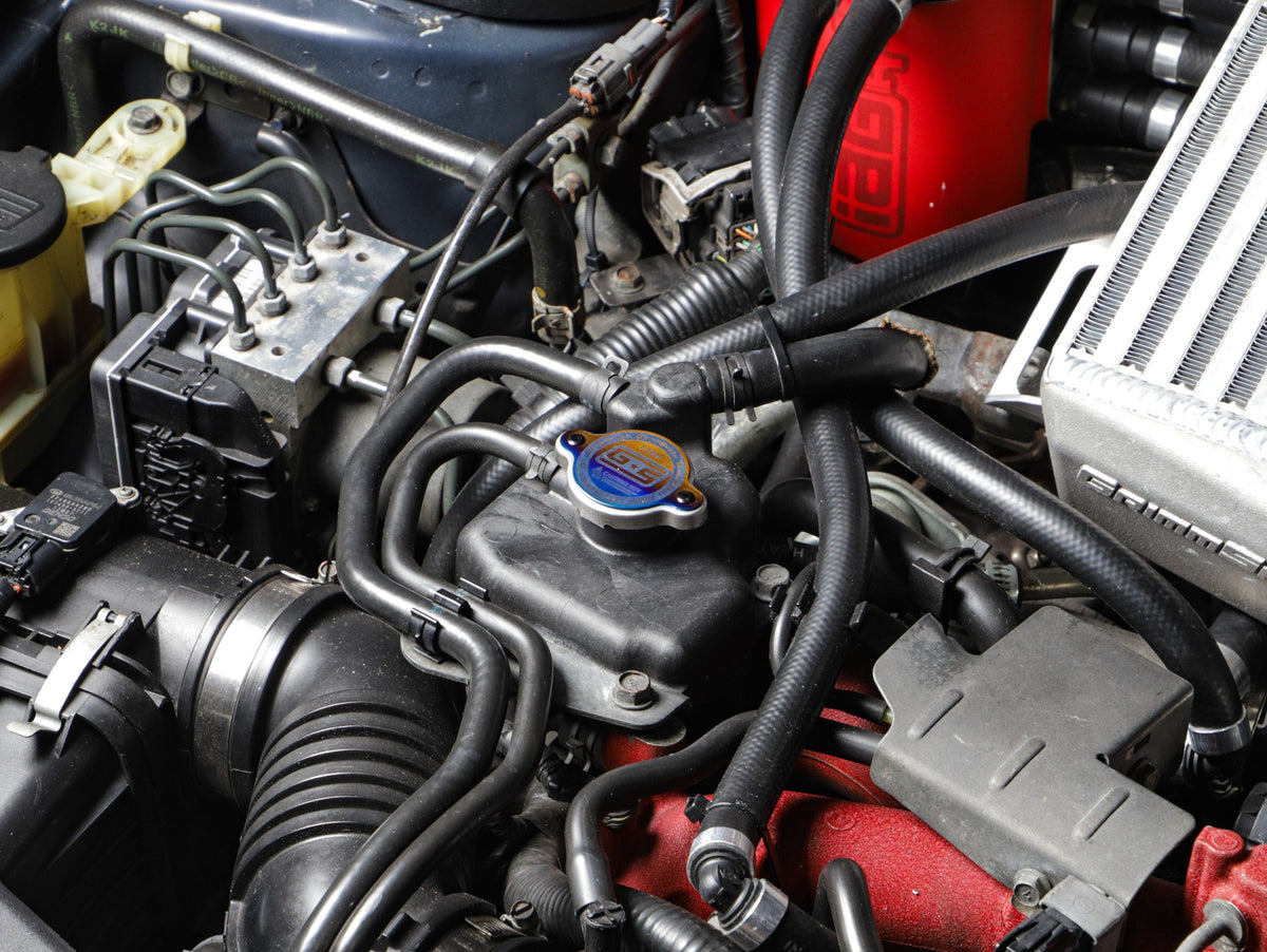 GrimmSpeed Titanium Radiator Cap - Subaru WRX (VAG/VBH) / STI (VAB) - 1.3 Bar - Image 4