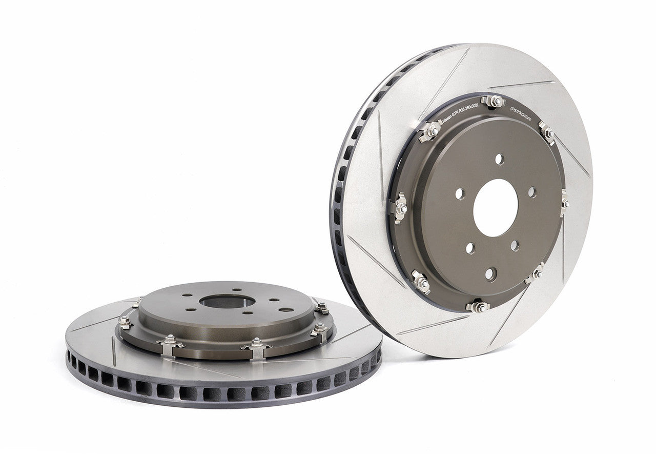 Paragon 2-Piece Rear Brake Rotor Pair - Nissan GT-R R35 - 380x30mm - Chicane Australia