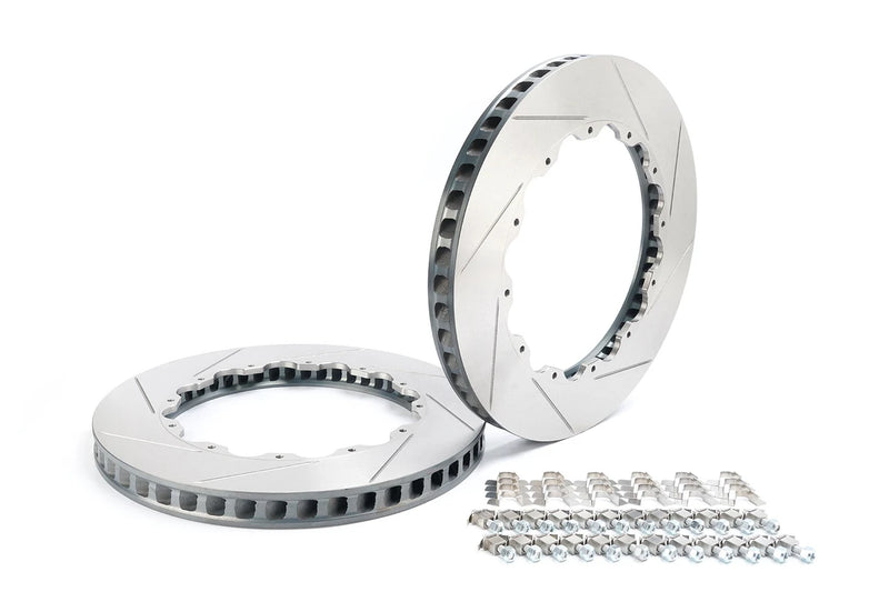 Paragon rotor rings 378 x 32mm with attachment hardware – Ginetta G55 GT4 - Paragon