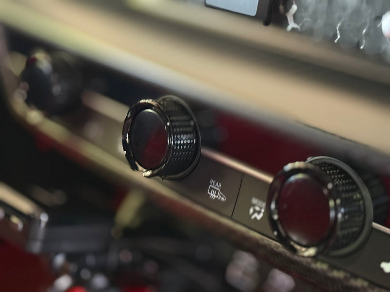 Honda Genuine OEM Black Edition AC Vent Knobs – Civic Type R FL5 - Chicane Australia - Honda - Genuine