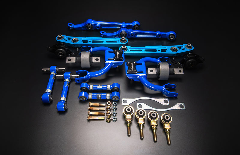 HARDRACE Suspension Package - Honda CRX Del Sol (EG1/EG2) / Integra (DC2) / Civic (EG/EH/EJ) - Hardened Rubber - EG Civic Integra DC2 (Non-Type R) - HARDRACE