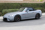 Silver Honda S2000 on Titan 7 T-S5 forged wheels in Machine Black - Titan7 Thumbnail
