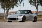 Silver Honda S2000 on Titan 7 T-S5 forged wheels in Techna Bronze - Titan7 Thumbnail