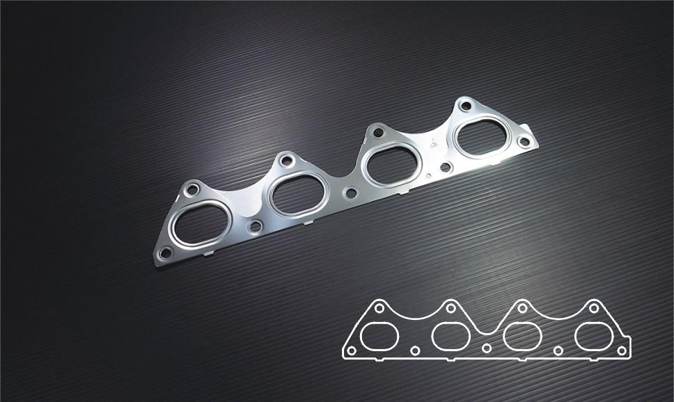 Siruda exhaust manifold gasket for D15B – 0.65 mm thick
