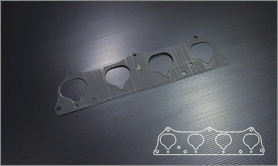 Siruda intake manifold gasket for K20A – 0.25 mm thick