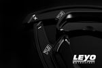 LEYO billet paddle shift extensions – Mercedes-Benz – angled pair with LEYO logo - LEYO Thumbnail