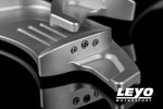 LEYO Gen 2 billet paddle shift extensions – Golf GTI/R Mk7 – silver clip and screw detail - LEYO Thumbnail