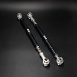 Suspension Secrets adjustable rear toe arms, pair on a black background - Suspension Secrets Thumbnail