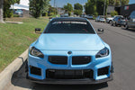 Head-on view of a BMW M2 G87 with the APR carbon front air dam lip fitted - APR Performance Thumbnail
