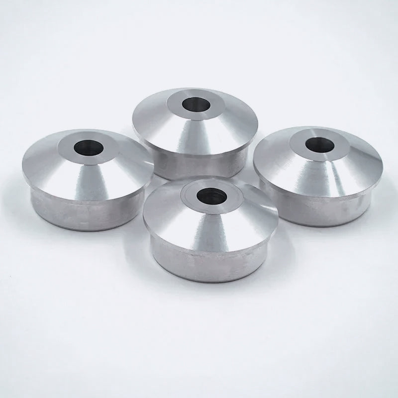 Suspension Secrets solid control arm bushes, set of four machined aluminium pieces - Suspension Secrets