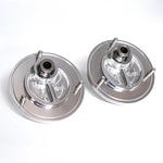 Suspension Secrets Stage 1 rear top mount camber plates, pair on a white background - Suspension Secrets Thumbnail