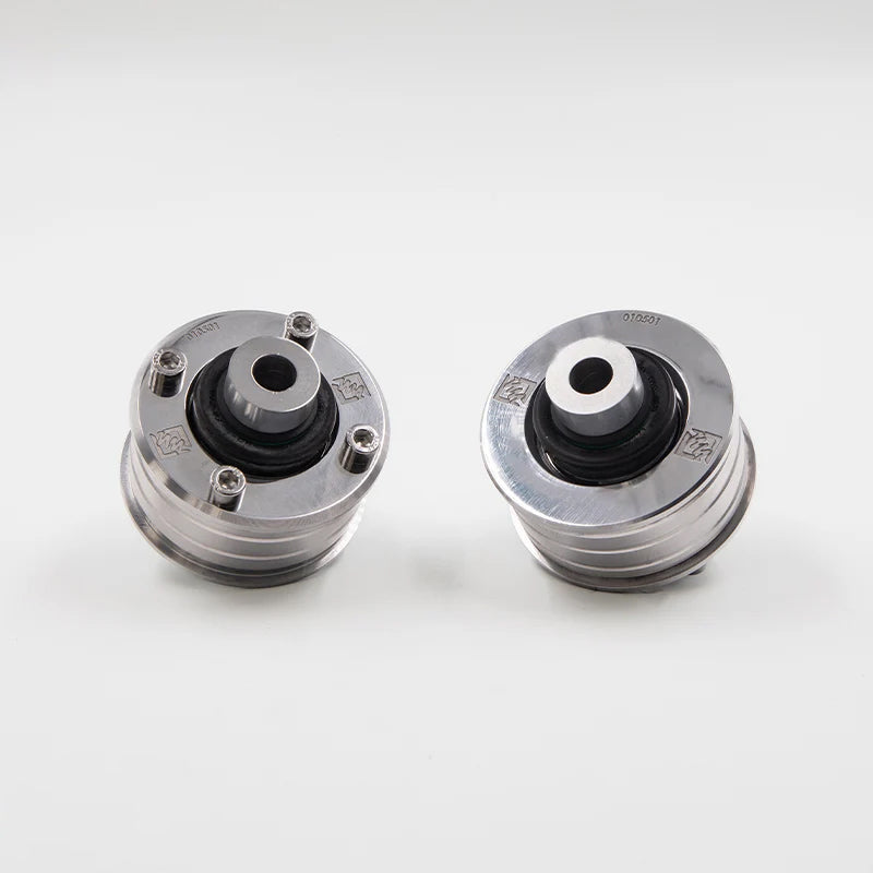 Suspension Secrets solid front control arm bushes, pair on a white background - Suspension Secrets