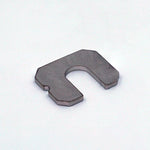 Suspension Secrets camber shim, single slotted stainless shim on white - Suspension Secrets Thumbnail