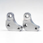 Suspension Secrets seat raisers, two brackets side by side showing the threaded holes - Suspension Secrets Thumbnail