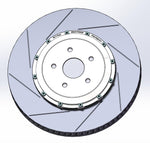 Paragon 2-Piece Front Brake Rotor Pair - Lexus RC F USC10 / GS F URL10 - 380x34mm - Chicane Australia - Paragon Thumbnail