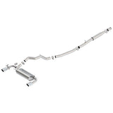 Ford Racing Active Sport Cat-Back Exhaust System – Focus RS 2016–2017 (Polished Tips)