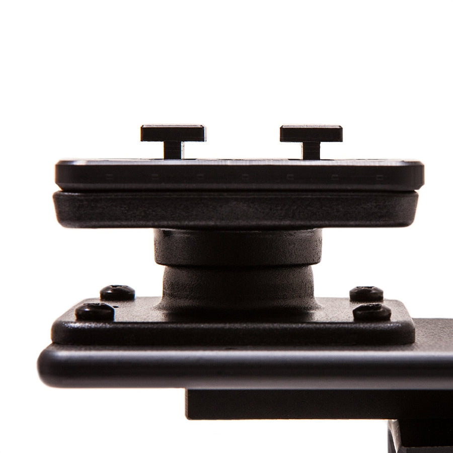COBB Accessport V3 centre console mount – swivel base close-up (product illustration)