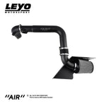 LEYO cold air intake – Golf GTI Mk5 / Golf R Mk6 – assembled, side view - LEYO Thumbnail