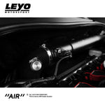 LEYO cold air intake – Golf GTI Mk5 / Golf R Mk6 – inlet coupler fitted, close-up - LEYO Thumbnail